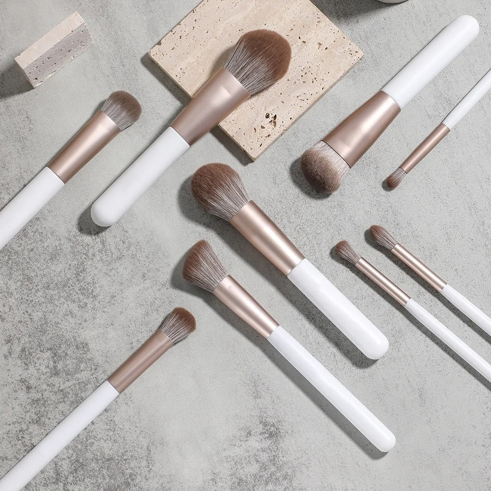LC Professional Brush Set White
